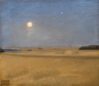 A.Slott-Möller, Midsummer, Skagen autorstwa Agnes Slott-Möller