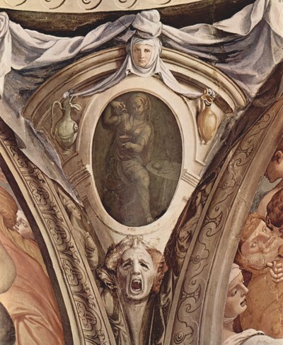 Alegorie cnót kardynalnych. Freski w kaplicy Eleonory Da Toledo autorstwa Agnolo Bronzino
