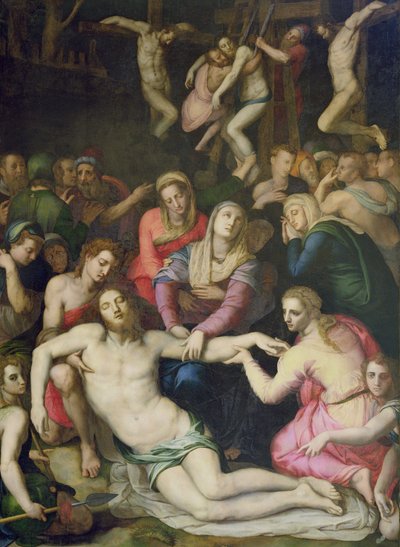 Złożenie z krzyża autorstwa Agnolo Bronzino