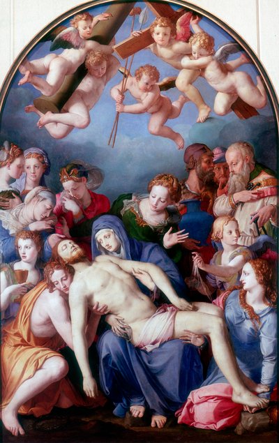 Zdjęcie z krzyża, 1443-1445 autorstwa Agnolo Bronzino