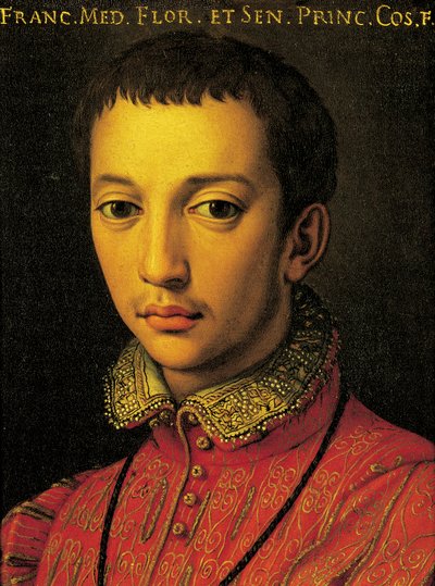 Portret Francesco I de Medici (Florencja autorstwa Agnolo Bronzino