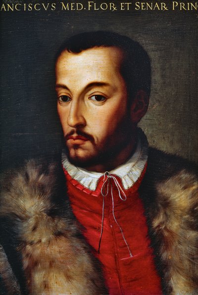 Portret Francesco I de Medici (Florencja autorstwa Agnolo di Cosimo Bronzino