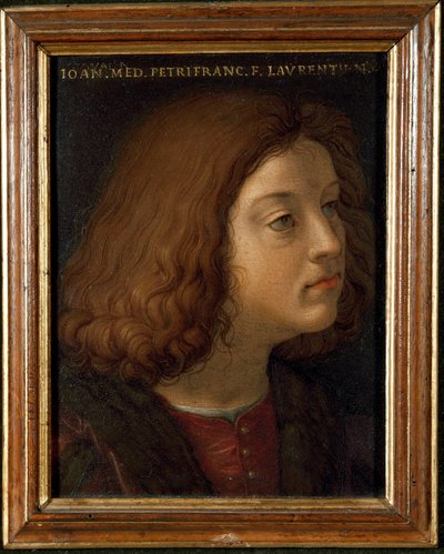Portret Lorenza autorstwa Pierfrancesco de 