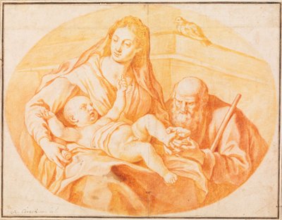 Święta Rodzina autorstwa Agostino Carracci