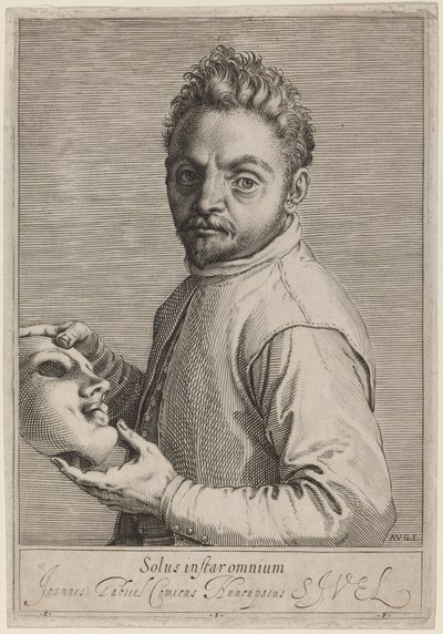 Giovanni Gabrielli autorstwa Agostino Carracci