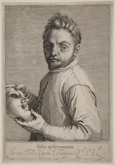 Giovanni Gabrielli autorstwa Agostino Carracci