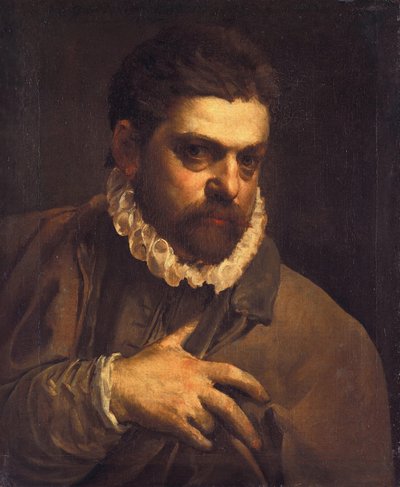 Portret mężczyzny autorstwa Agostino Carracci