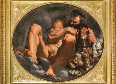 Pluton autorstwa Agostino Carracci
