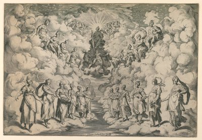 Harmonia Sfer autorstwa Agostino Carracci