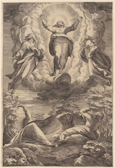 Przemienienie Pańskie autorstwa Agostino Carracci