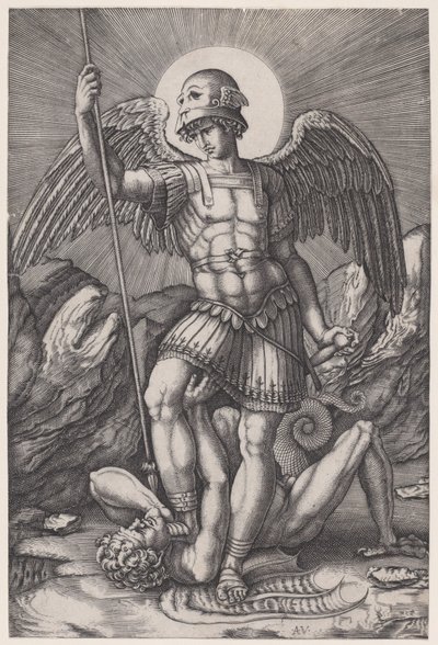 Św. 1514-16. autorstwa Agostino Veneziano