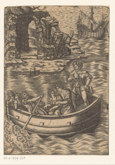 Prom autorstwa Agostino Veneziano