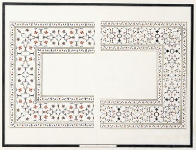 Okazy mozaik, z Grobu Cesarza, ok. 1930 r. 1815 autorstwa Agra School