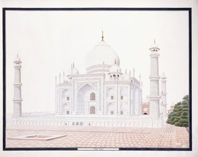 Taj, ok. godz. 1815 (ołówek, długopis, szary tusz, w/c) autorstwa Agra School