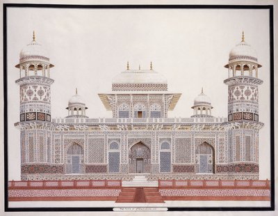 Grobowiec Etahmadowlaha, ok. 1930 r. 1815 autorstwa Agra School