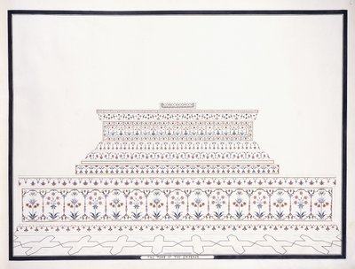 Grobowiec Cesarza, ok. 1930 r. 1815 autorstwa Agra School
