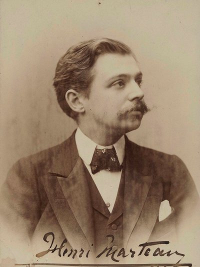 Portret skrzypka i kompozytora Henri Marteau 1874-1934 , 1898. autorstwa Aime Dupont