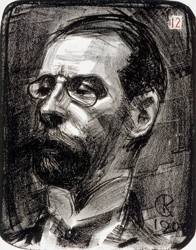 Portret Axela Berndtsona autorstwa Akseli Gallen-Kallela