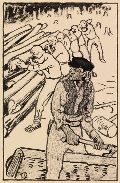 Bez tytułu autorstwa Akseli Gallen-Kallela