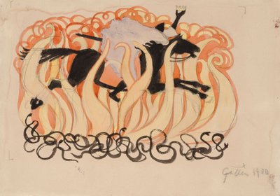Ohne Titel autorstwa Akseli Gallen-Kallela