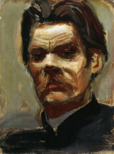 Portret autora Maksyma Gorkiego 1868-1939, 1906 autorstwa Akseli Gallen Kallela