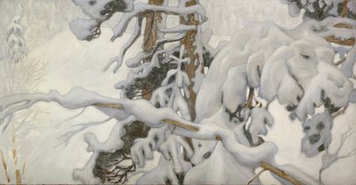 Zima, 1902 autorstwa Akseli Gallen Kallela