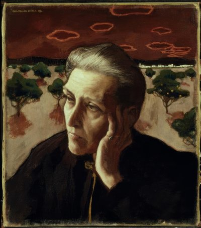 Matka artysty autorstwa Akseli Valdemar Gallen Kallela