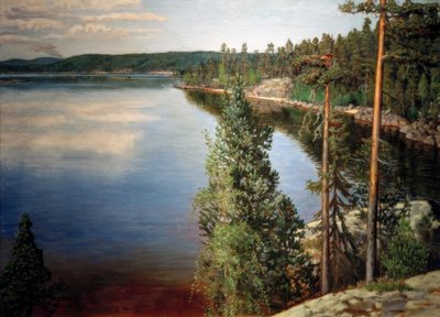 Krajobraz w Ruovesi autorstwa Akseli Valdemar Gallen Kallela