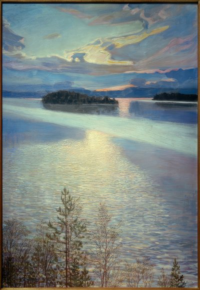 Seeblick autorstwa Akseli Valdemar Gallen Kallela