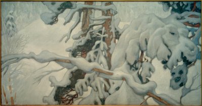 Zima autorstwa Akseli Valdemar Gallen Kallela
