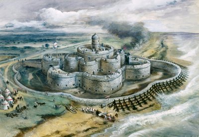 Zamek Deal, 1540, ok. 1960 autorstwa Alan Ernest Sorrell