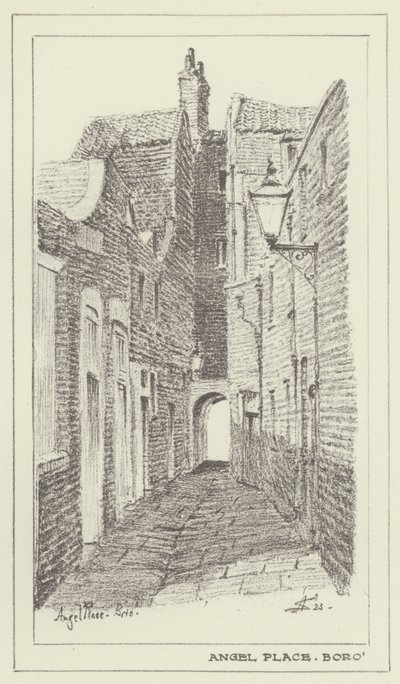 Angel Place, dzielnica autorstwa Alan Stapleton