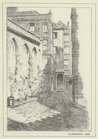 Cliffords Inn autorstwa Alan Stapleton