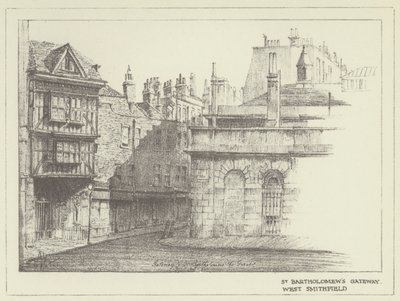 St Bartholomews Gateway, West Smithfield autorstwa Alan Stapleton