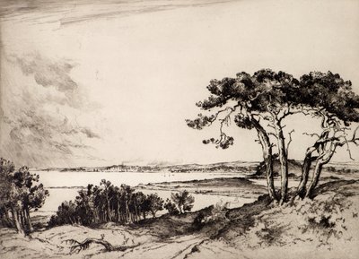 Poole (akwaforta) autorstwa Albany E. Howarth
