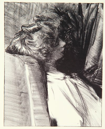 Indolencja, ok. 1904 autorstwa Albert de Belleroche