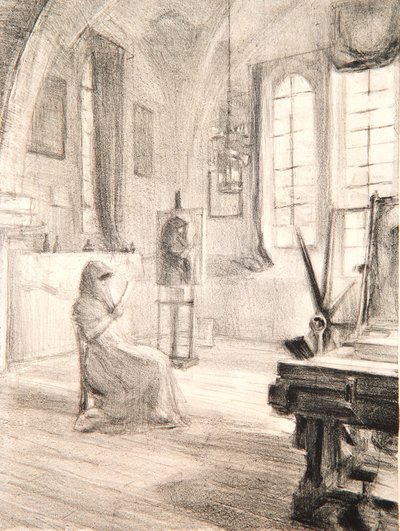 Studio, La Boissière, 1909 autorstwa Albert de Belleroche
