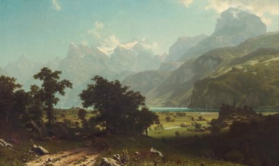Jezioro Czterech Kantonów autorstwa Albert Bierstadt