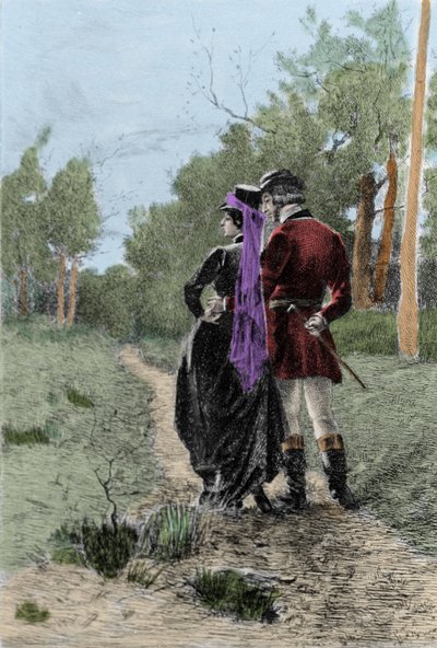 Ilustracja do powieści „Madame Bovary” Gustave