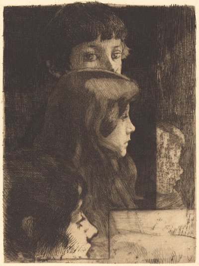 Rodzina autorstwa Albert Besnard