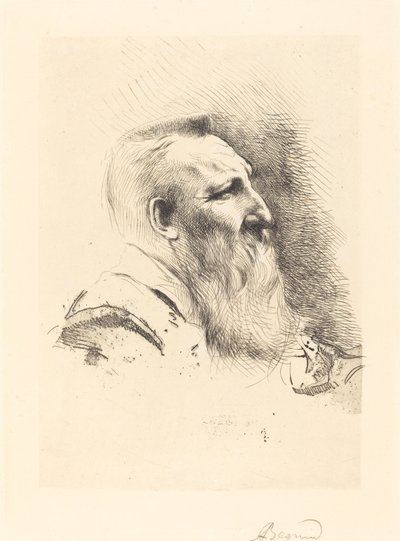 Auguste Rodin autorstwa Albert Besnard
