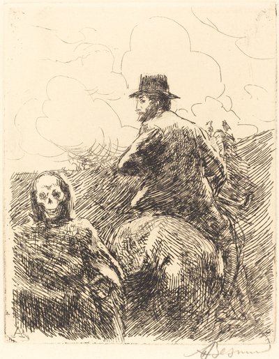 Niebezpieczeństwo minęło (Niebezpieczeństwo minęło) autorstwa Albert Besnard