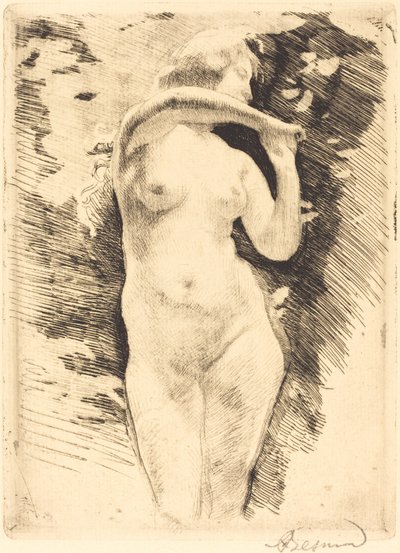 Przeddzień autorstwa Albert Besnard