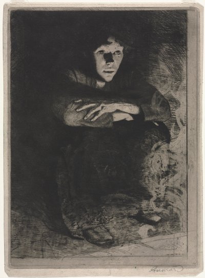 W popiele autorstwa Albert Besnard