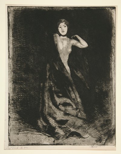 Kobieta (Frontówka) autorstwa Albert Besnard