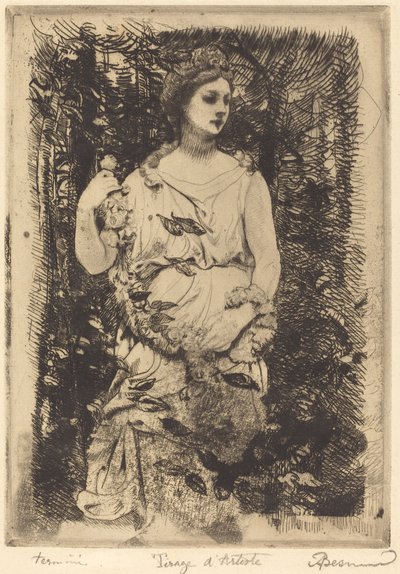 Flora Grosu autorstwa Albert Besnard