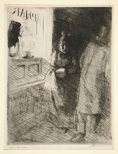 La Prostytucja (Prostytucja) autorstwa Albert Besnard