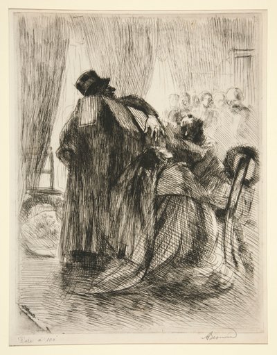 Żałoba autorstwa Albert Besnard