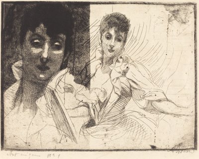Madeleine Lemaire autorstwa Albert Besnard