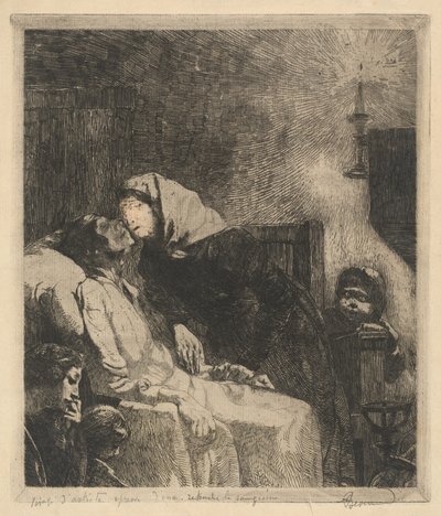 Koniec autorstwa Albert Besnard